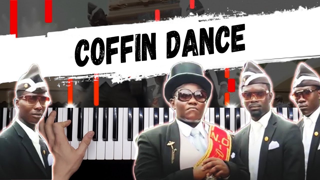 Coffin Dance (Astronomia) ? Piano Tutorial / НОТЫ + MIDI / Как играть кавер на пианино