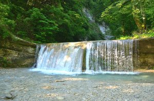 Полковничьи водопады. Туапсинский район.