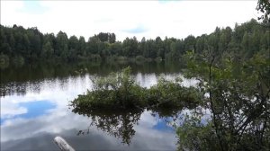 Плавающий остров на озере Шайтан, Кировская обл.