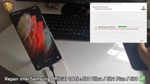 Repair IMEI Samsung S21 Ultra Official 100% / CPID Samsung Retail Mode / LIVE DEMO UNIT NOT FOR SAL