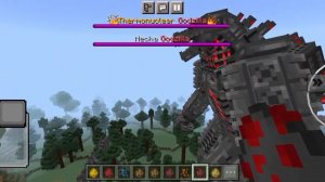 Minecraft но я проверяю мод на кайдзю