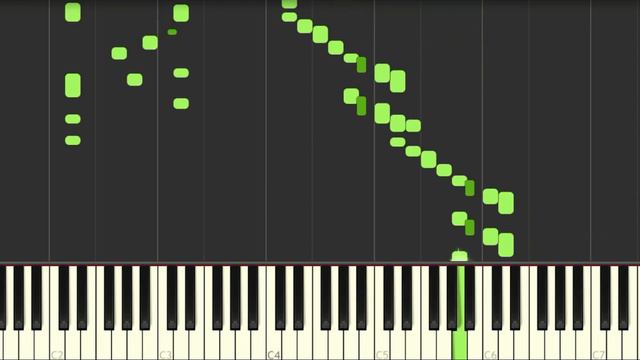 Hunter x Hunter ost "In the Palace~Agitato" - TUTORIAL, Melekiro arrangement for piano смотреть онлайн