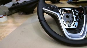 Перетяжка руля для Opel Insignia.