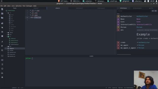 SDJ A1.7 | Review & Our First Git Commit смотреть онлайн