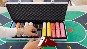 Эксклюзивный набор для покера на 500 керамических фишек