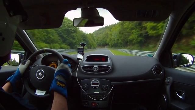 My Clio 3 RS 2 Cup at the Nürburgring Nordschleife 2012/06/23 8'39 смотреть онлайн
