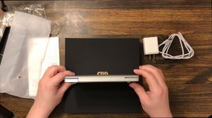 GPD Pocket 2 Unboxing & First Boot in 4K 60FPS