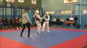 Taekwondo WTF. V Открытое Первенство района Кузьминки. 29.03.2015. Волоховский-Кунделев.