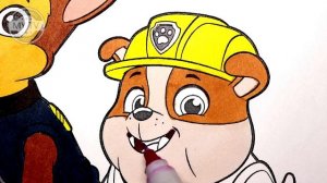Щенячий патруль\ Все серии подряд \ Раскраски для детей \ Детская раскраска