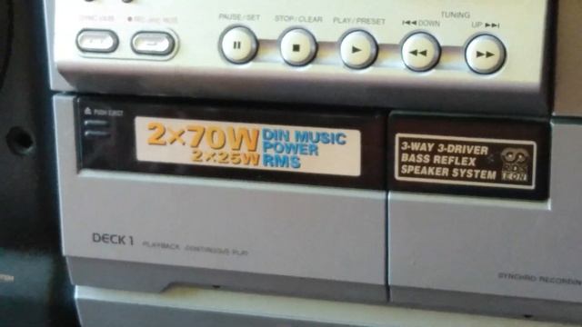 AIWA NSX-R21  Wieża Stereo Ze śmietnika Prezentacja / Old Aiwa Stereo System.