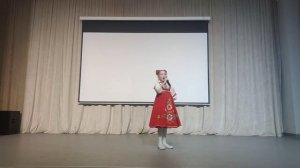 Присягина Алия 9 лет "Ах вы сени мои сени"