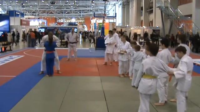 Дзюдо с Дмитрием Максимовым. Мастер класс дзюдо на международной выставки Спорт на ВДНХ смотреть онлайн