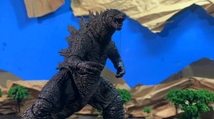 Legendary Godzilla vs Spiderzilla an Epic Battle stop motion