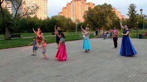 Мастер класс по танцам.Парк на улице Молодёжная 27.07.2018,2