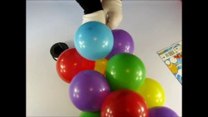 ШЕСТЁРКА (цифра 6) или ДЕВЯТКА (цифра 9) ИЗ ВОЗДУШНЫХ ШАРОВ своими руками Balloon Numbers