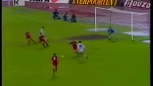 Emilio Butragueño (Real Madrid) - 08/04/1987 - Bayern Munique-AL.OC 4x1 Real Madrid - 1 gol