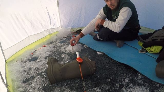 Ловля сига на оз. Имандра.Ч 1 смотреть онлайн