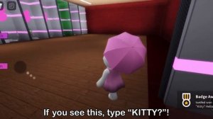 How to get “KITTY? HELLO!” BADGE + HELLO KITTY MORPH/SKIN in PIGGY RP : INFECTION! - ROBLOX