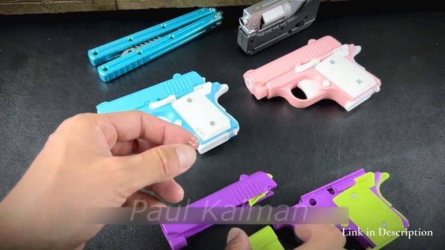 How to Use 3D Printed Mini 1911 Toy Gun 2023 смотреть онлайн