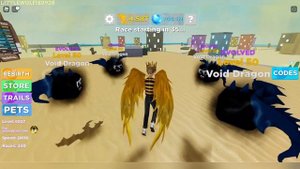 HOW GET BUY VOID DRAGON PET, EVOLVED, STATS ROBLOX LEGENDS OF SPEED