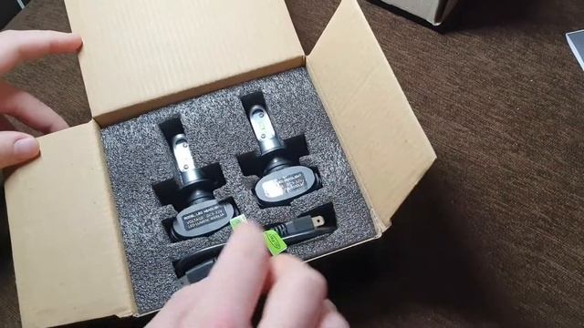 Распаковка автомобильных LED ламп смотреть онлайн