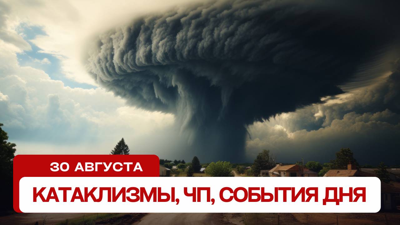 Новости сегодня 30.08.2024. Катаклизмы за день, ЧП, события дня