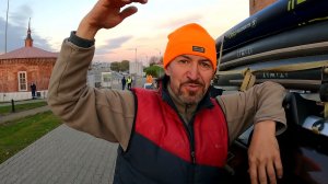 Крепеж SUP досок на багажнике машины