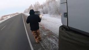 Отогрев авто, фура Рено.mp4