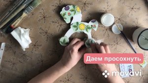 Декор лошадки из фанеры | декупаж