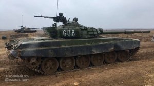 Звук двигателя Т-72