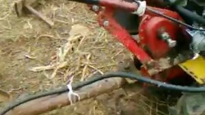 Работа двигателя мотоблока на газу