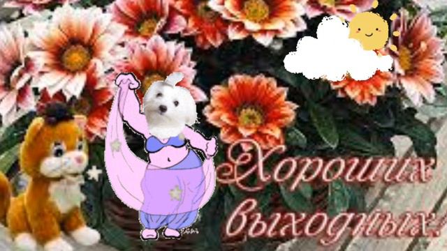 Желаю  отличных  выходных.