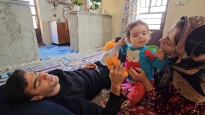 Winter Nomadic Family Life: Mirza's Birthday Surprise