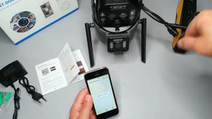 Камера Наружного видеонаблюдения LS VISION, 8K, Wi Fi, зум 20X