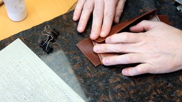Женский кошелек | выкройка PDF | работа с кожей