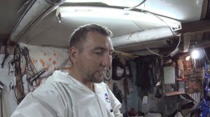 Установка котла в гараж заместо старой _ день 2