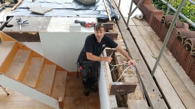 The Big Build 13. Staircase Removal. Taking out a staircase and associated timber floor constructio смотреть онлайн