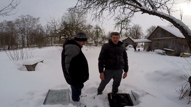 Зимовка пчел в деревянных ульях с толщиной стенки 20 мм. На пасеке у братьев Соловьевых