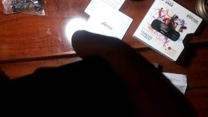 распаковка mp3 плеера Ritmix3450