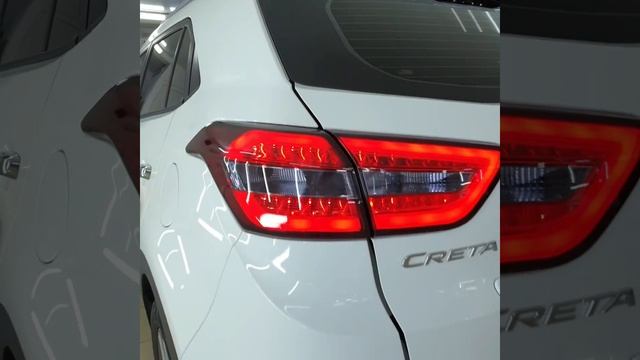 Hyundai Creta - очистка кузова, подкраска сколов, полировка фонарей, нанесли защитное покрытие смотреть онлайн