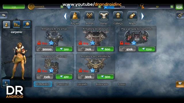 Dungeon Hunter 3 - GAMEPLAY (OFFLINE) 1.0GB+ смотреть онлайн