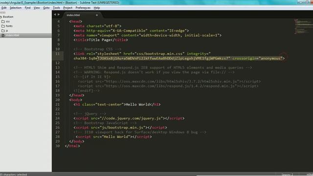 Bootstrap Tutorial 2 - How to be super productive with SublimeText?? смотреть онлайн