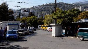 Троллейбусная станция в Ялте