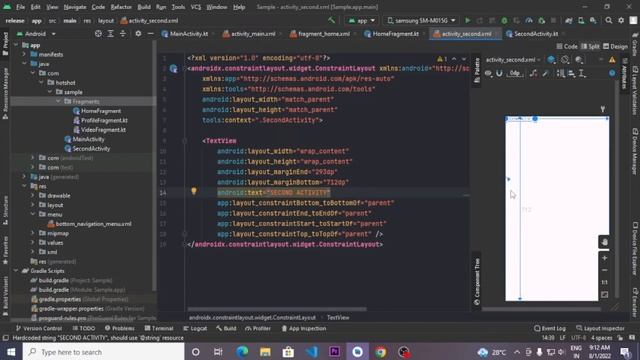 5 How To Start New Activity In Andorid Studio Using Kotlin Hindi | Andorid App Development