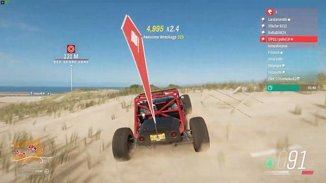 Forza Horizon 4 Online Team Adventure with Exomotive Exocet Off-Road смотреть онлайн
