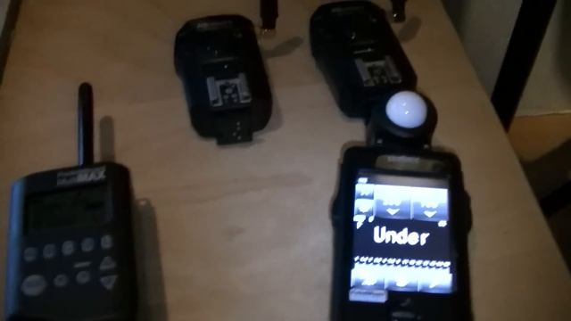 Combine Pocketwizard with Apurture Trigmaster plus and Sekonic L-478DR смотреть онлайн