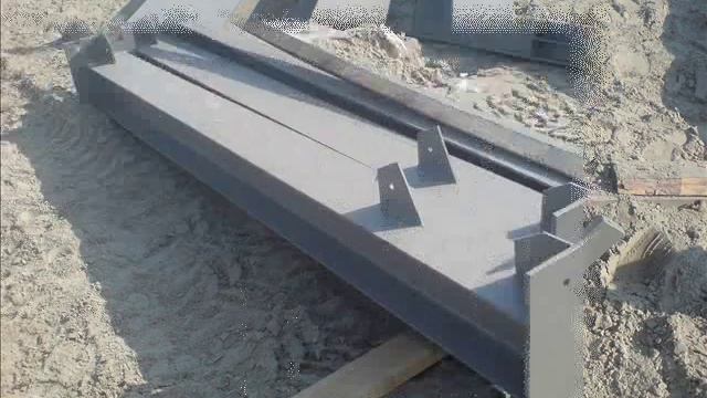 Стальные сварные колонны из балки (двутавр) смотреть онлайн