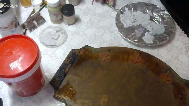 Татьяна Блохнина. Панно с имитацией живописной чеканки. 12.05.19 смотреть онлайн