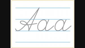 ＂Буквы А, а＂. Пропись. [HPhopBeaoTU]