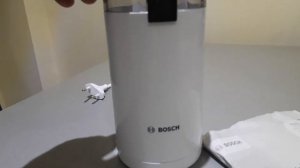 Rasnita cafea Bosch TSM6A011W ! Unboxing coffee grinder! Kaffeemühle! кофе молотый! moler café!